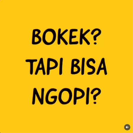 Post 2019: Bokek? Tapi bisa ngopi?